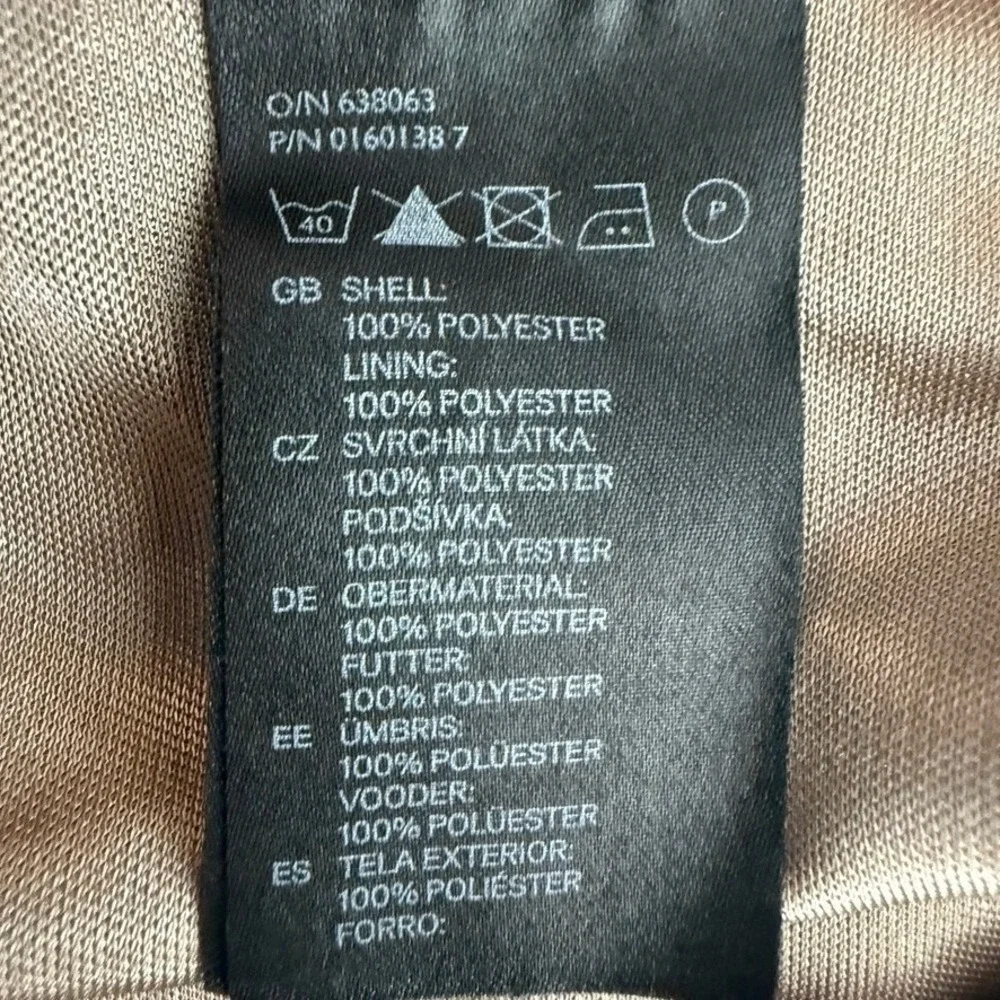 H&M taupe sheer